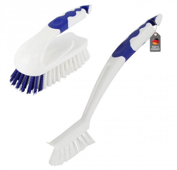 Tile brush and grout brush