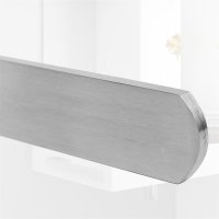 Lantelme 4035 acier inoxydable grille de bain serviette / rail constitué dun matériau solide, poncé