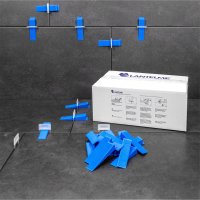 Cales pour système de nivelage de 250 pièces