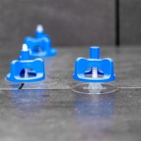 500 Ccroisillons 2mm autonivelants à visser pour carreaux de 3mm à 15mm