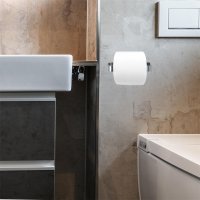 Lantelme distributeur de papier-toilette en acier inoxyable horizontal